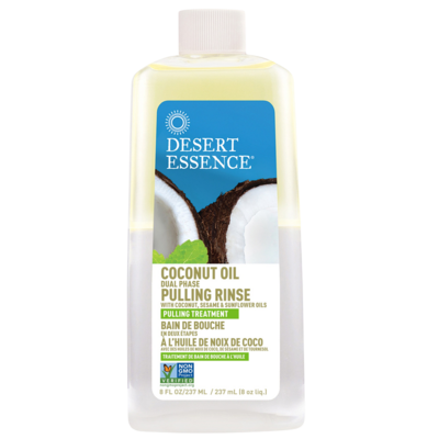 Coconut Oil Pulling Rinse