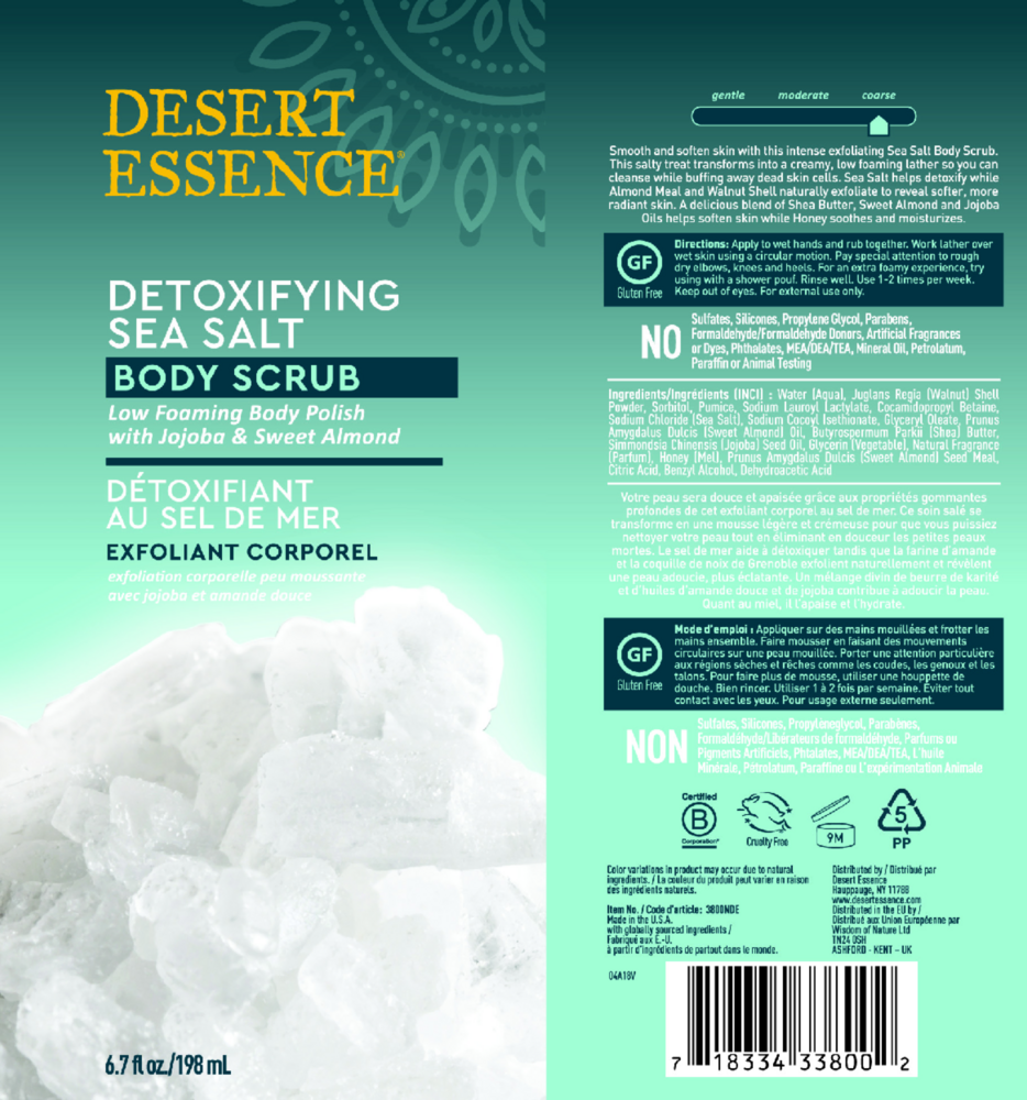 Product image for Detoxifying Sea Salt Body Scrub.