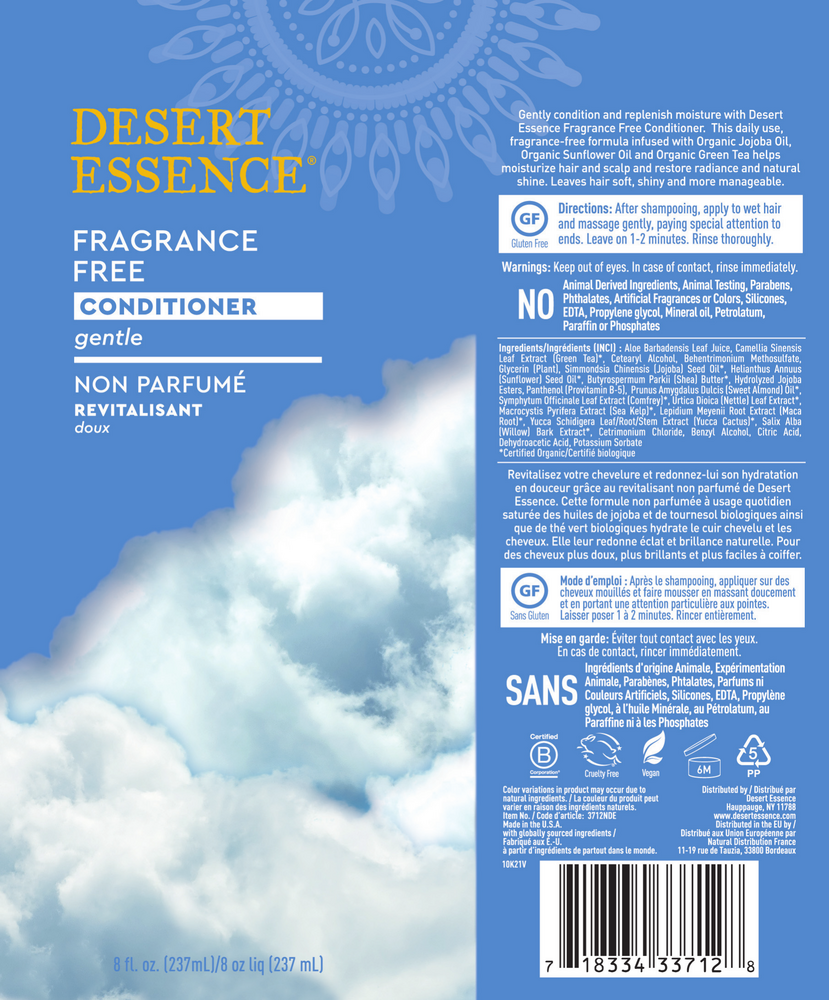 Product image for Fragrance Free Conditioner.
