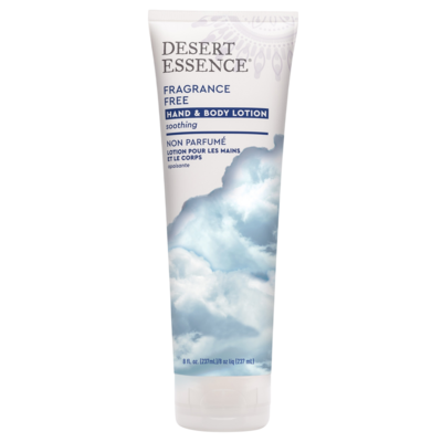 Fragrance Free Hand & Body Lotion 8 Ounces