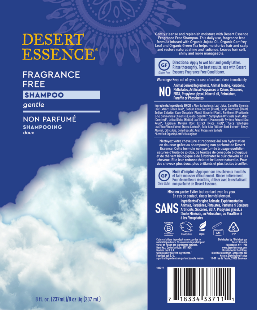 Product image for Fragrance Free Shampoo.