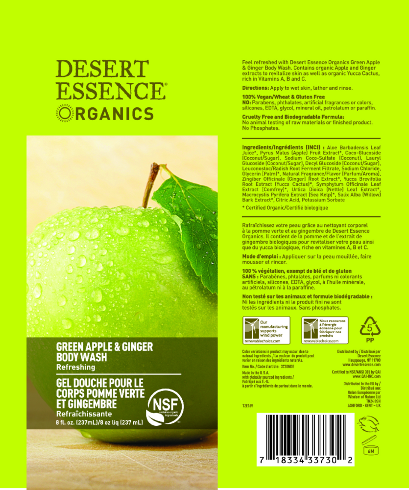 Product image for Green Apple &amp; Ginger Body Wash.