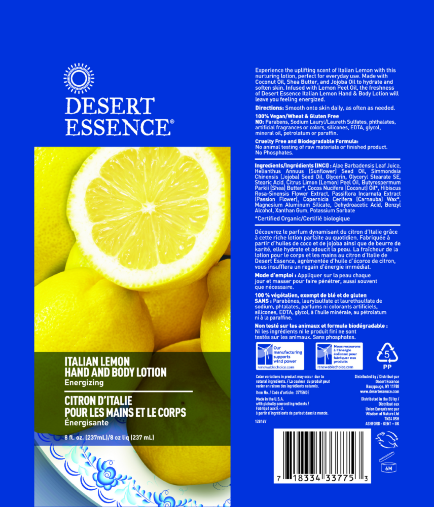 Product image for Italian Lemon Hand &amp; Body Lotion.