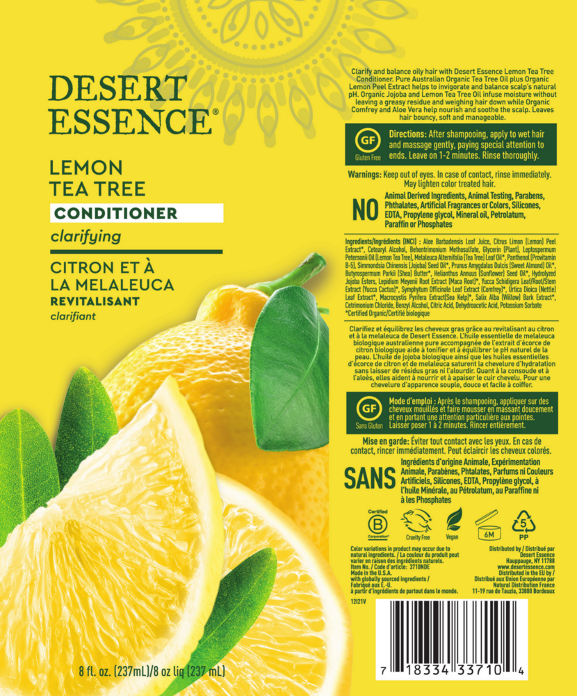Product image for Lemon Tea Tree Conditioner.