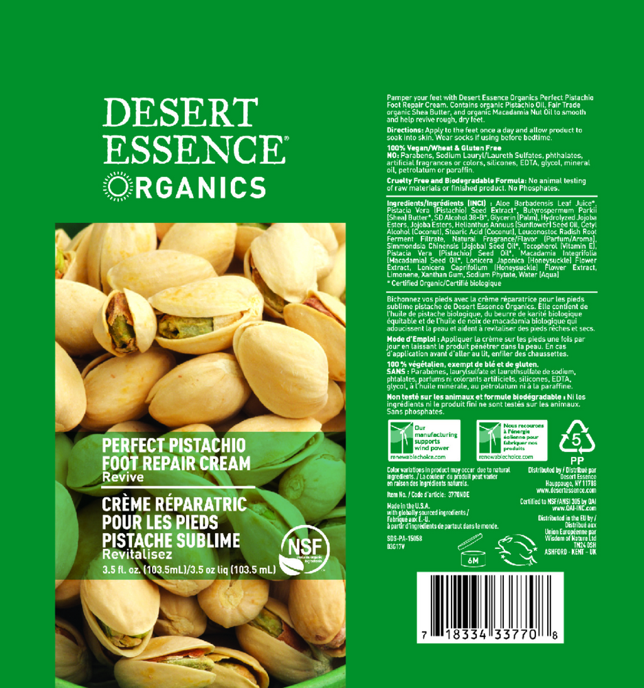 Product image for Perfect Pistachio Foot Cream.