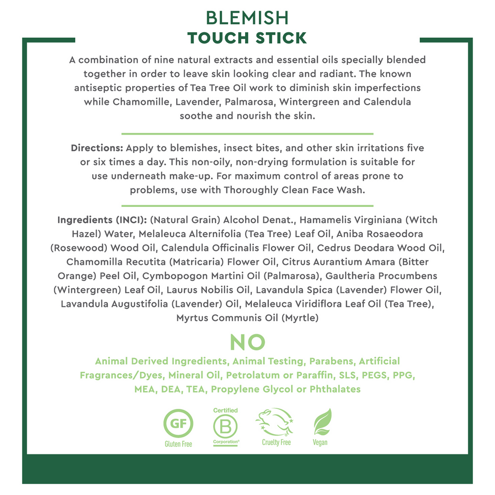 Product image for Tea Tree Oil Blemish Touch Stick.