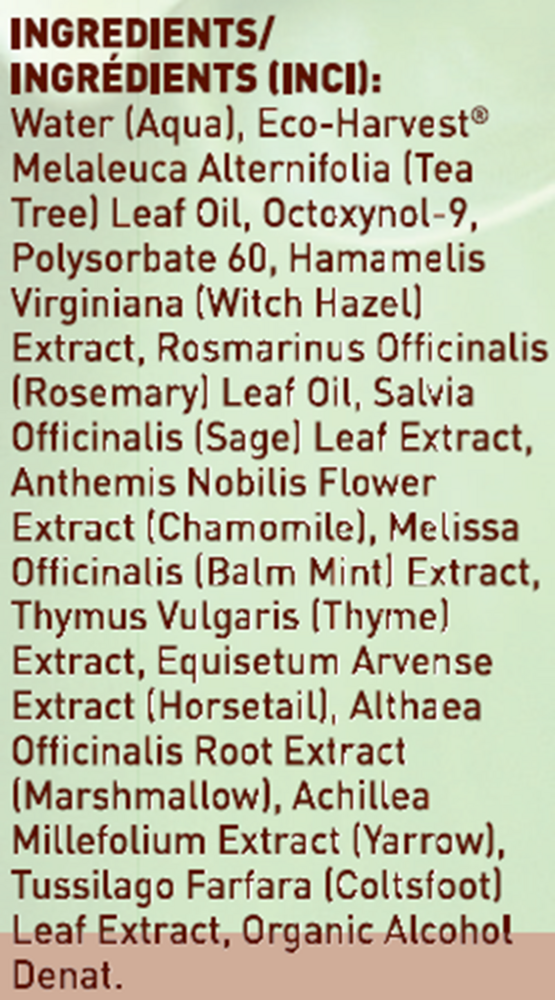 Product image for Tea Tree Oil Relief Spray.