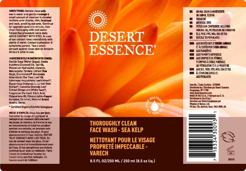 Product image for Thoroughly Clean Face Wash Sea.