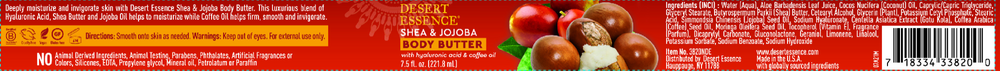 Product image for Shea &amp; Jojoba Body Butter.