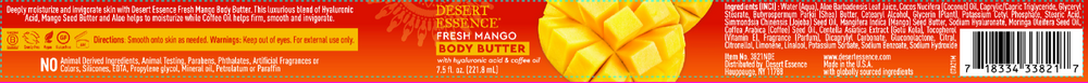 Product image for Fresh Mango Body Butter.