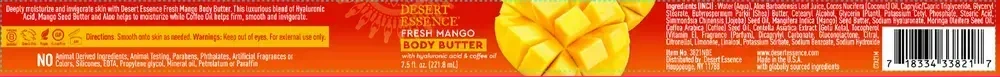 Product image for Fresh Mango Body Butter.