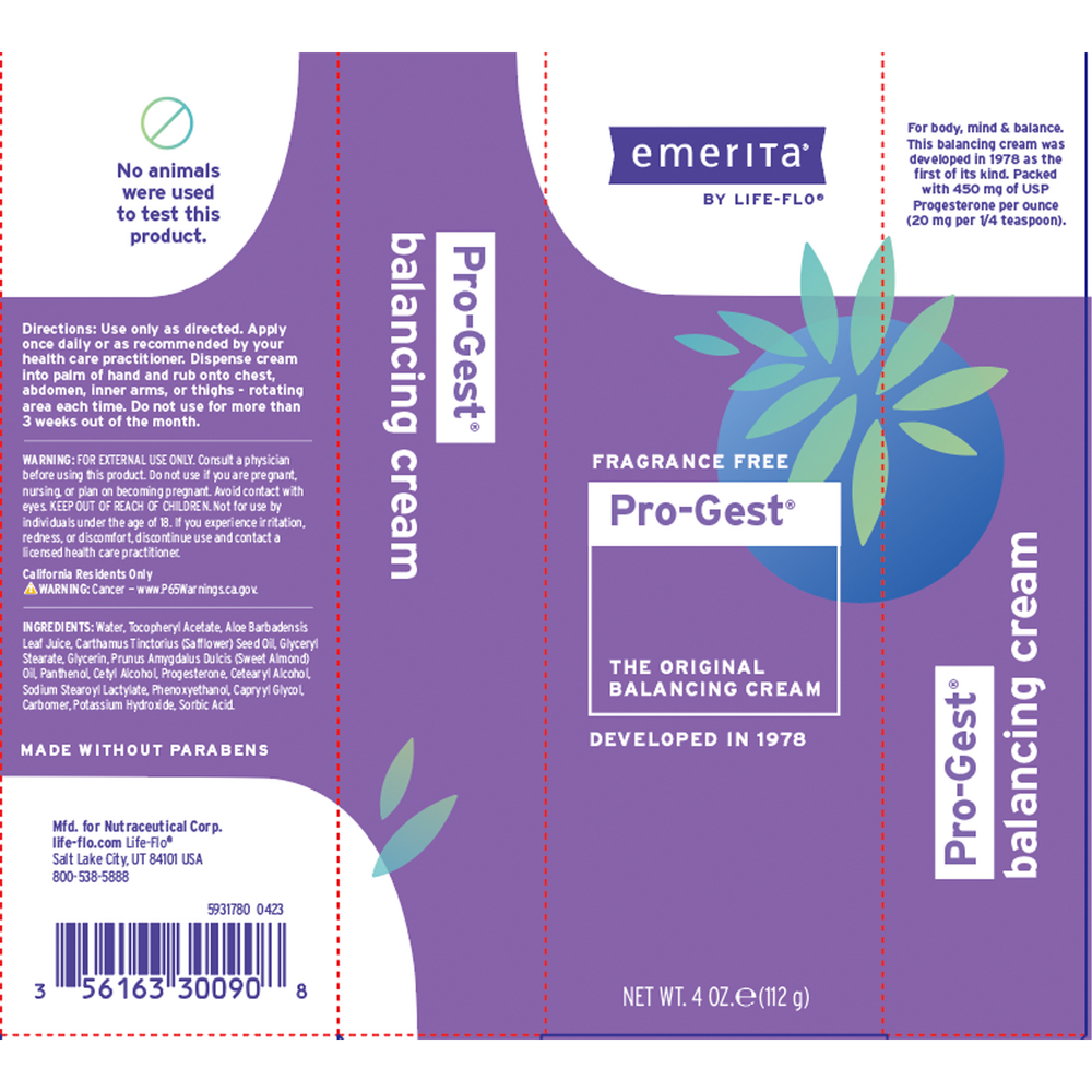 Product image for Pro-Gest paraben free.