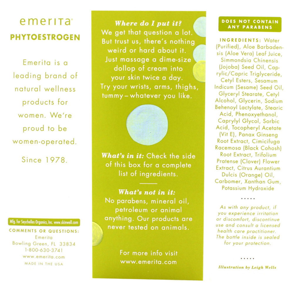 Product image for Phytoestrogen Body Cream.