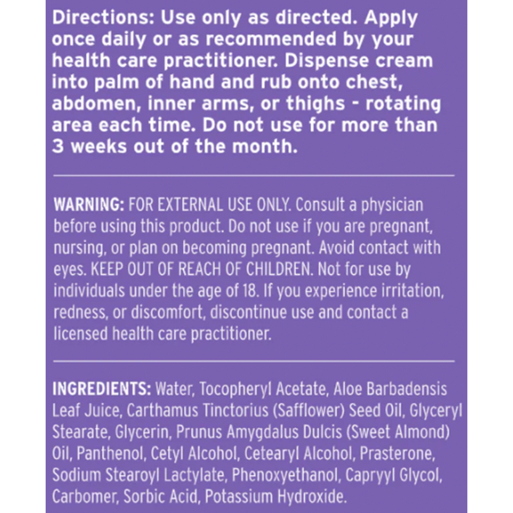 Product image for DHEA Balancing Cream.