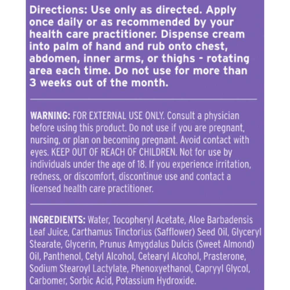 Product image for DHEA Balancing Cream.