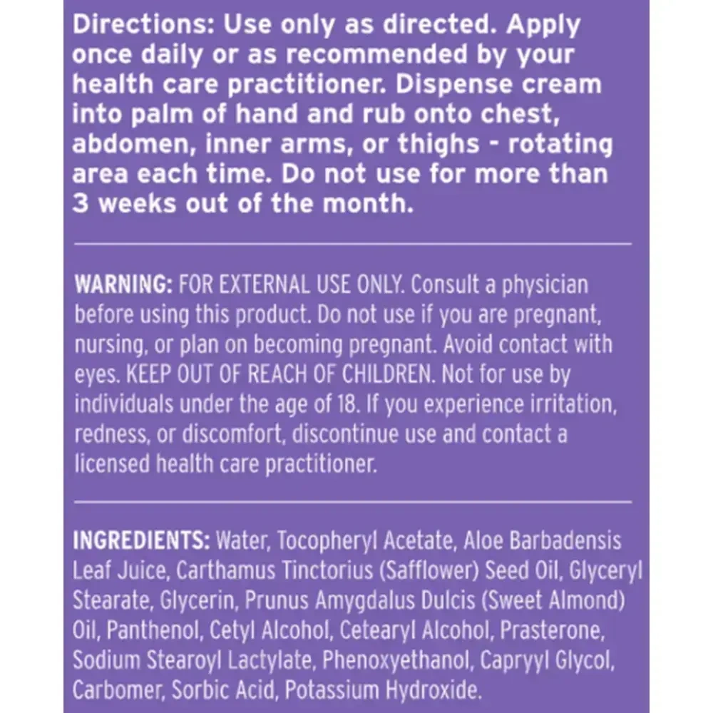 Product image for DHEA Balancing Cream.