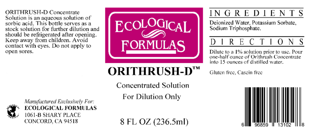 Product image for Orithrush-D(Potassium Sorbate 20%).