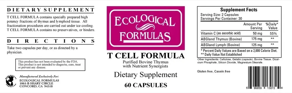 Product image for T Cell Formula.