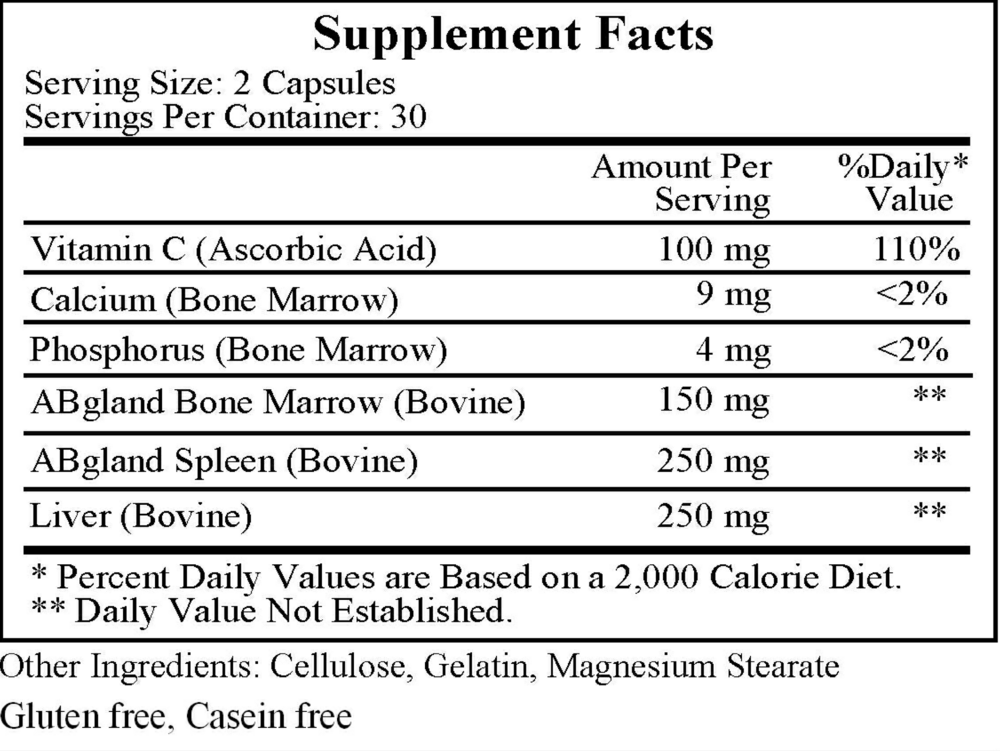 Product image for B Cell Formula.