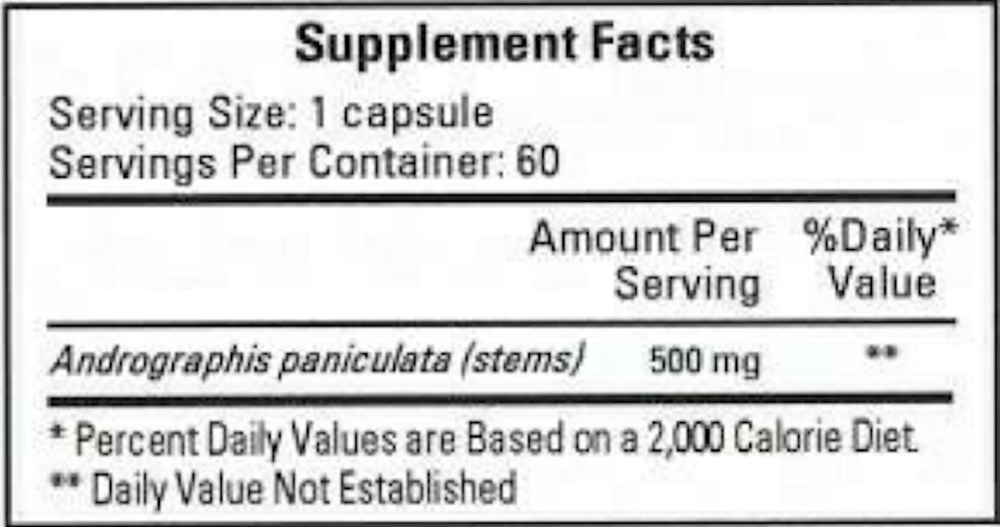 Product image for Restenoril (Andrographis 4:1).