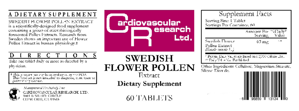 Product image for Swedish Flower Pollen 63mg.