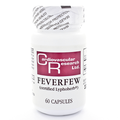 Feverfew 125mg 60 capsules