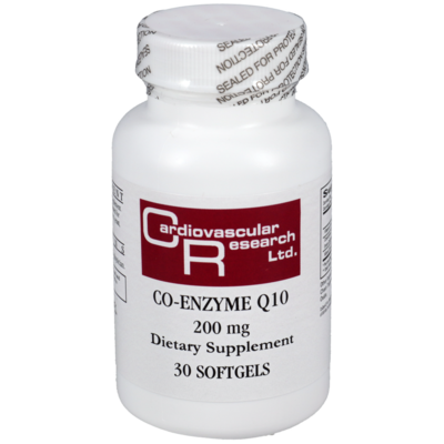 Co-Enzyme Q10 200mg 30 Softgels