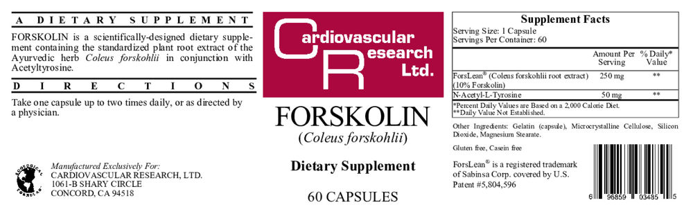 Product image for Forskolin.