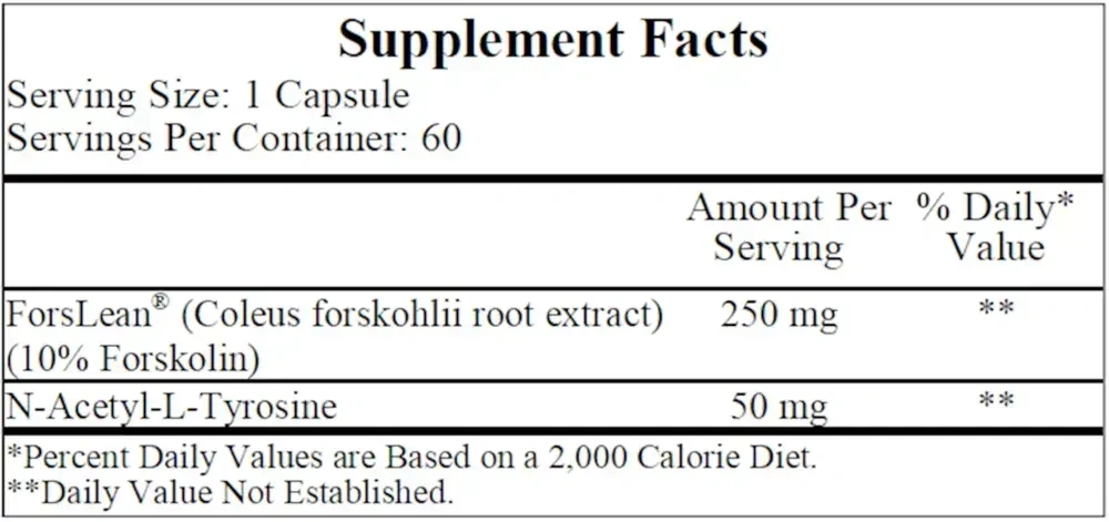 Product image for Forskolin.