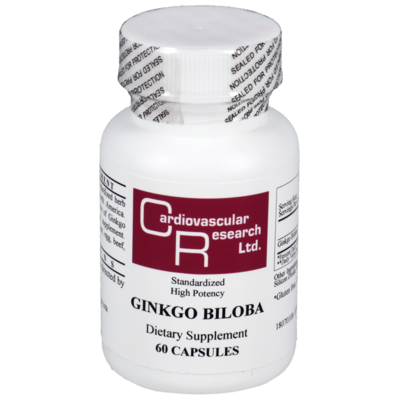 Ginkgo Biloba 120mg 60 capsules