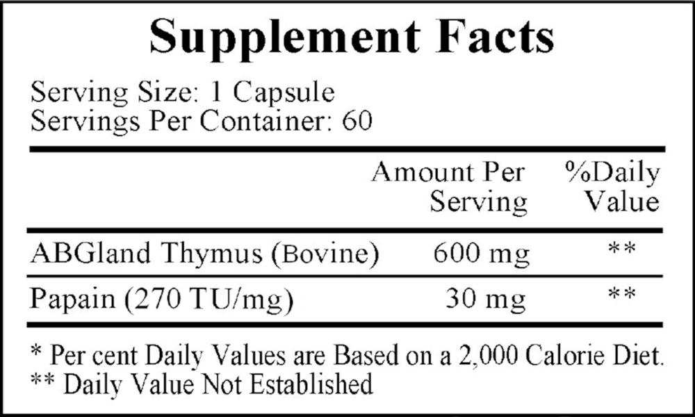 Product image for LTP(Lyphoactivated Thymic Peptides).