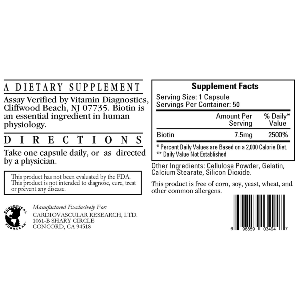 Product image for Megabiotin.