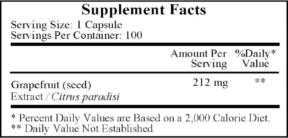 Product image for Paracan MYC(Grapefruit Seed Ext 200mg).