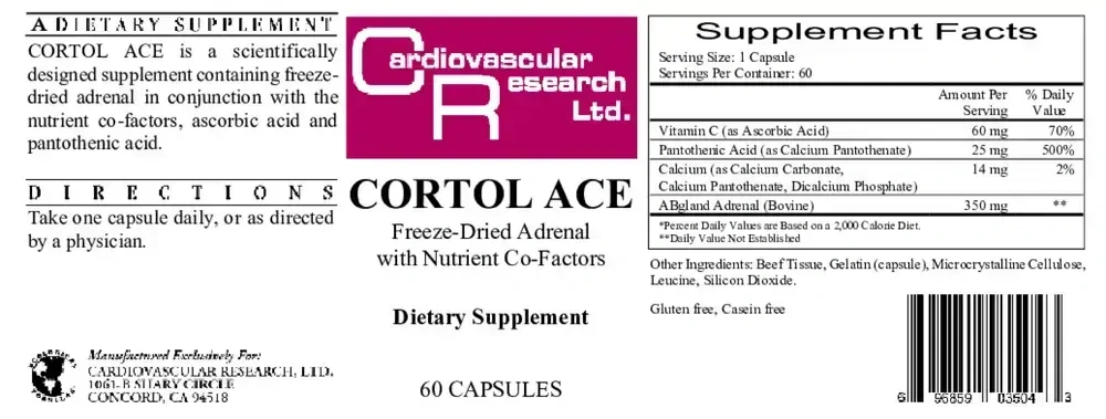 Product image for Cortol ACE.
