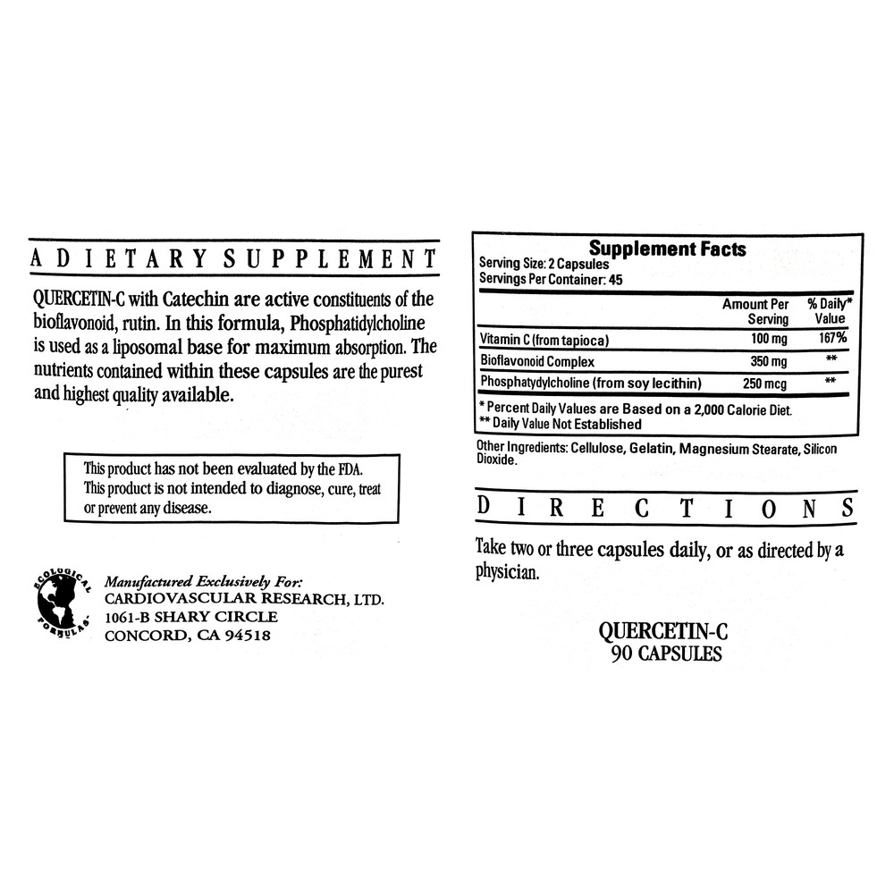 Product image for Quercetin-C.