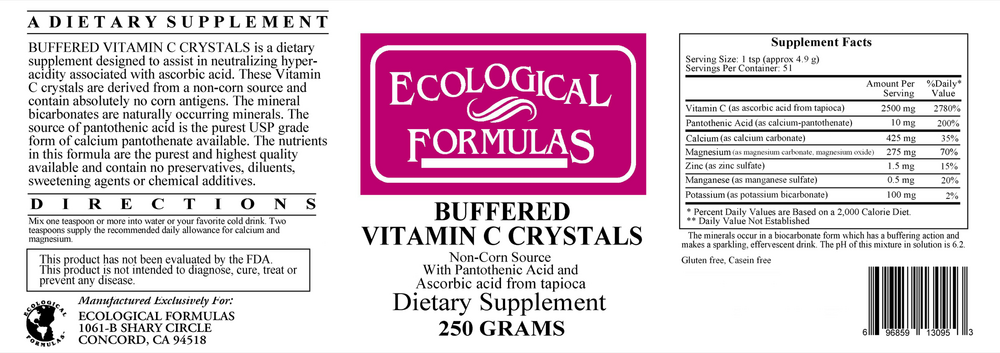 Product image for Buffered C Crystals(non-corn).