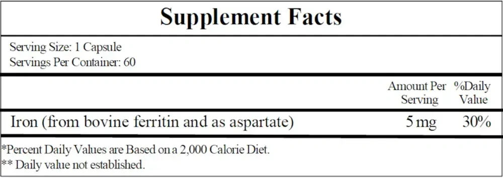 Product image for Ferritin.