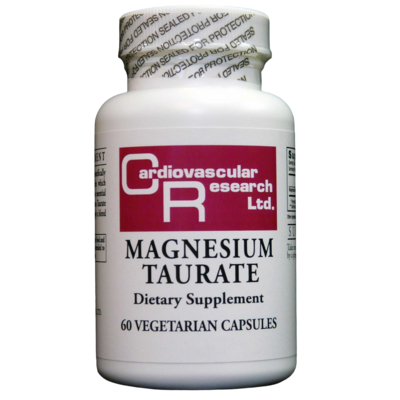 Magnesium Taurate 125mg 60 capsules