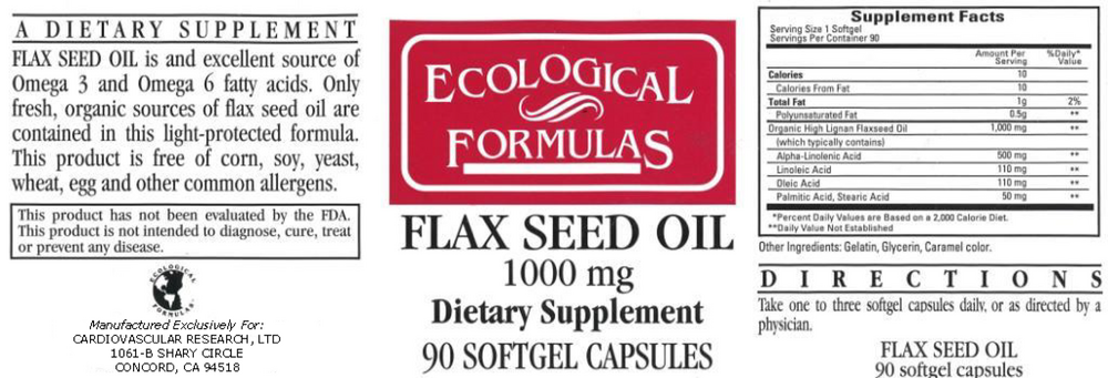 Product image for FlaxSeed Oil 1000mg.