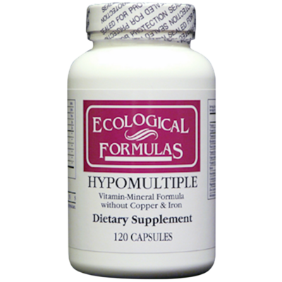 Hypomultiple w/o fe and cu 120 capsules