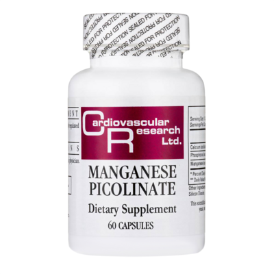 Manganese Picolinate 20mg 60 capsules
