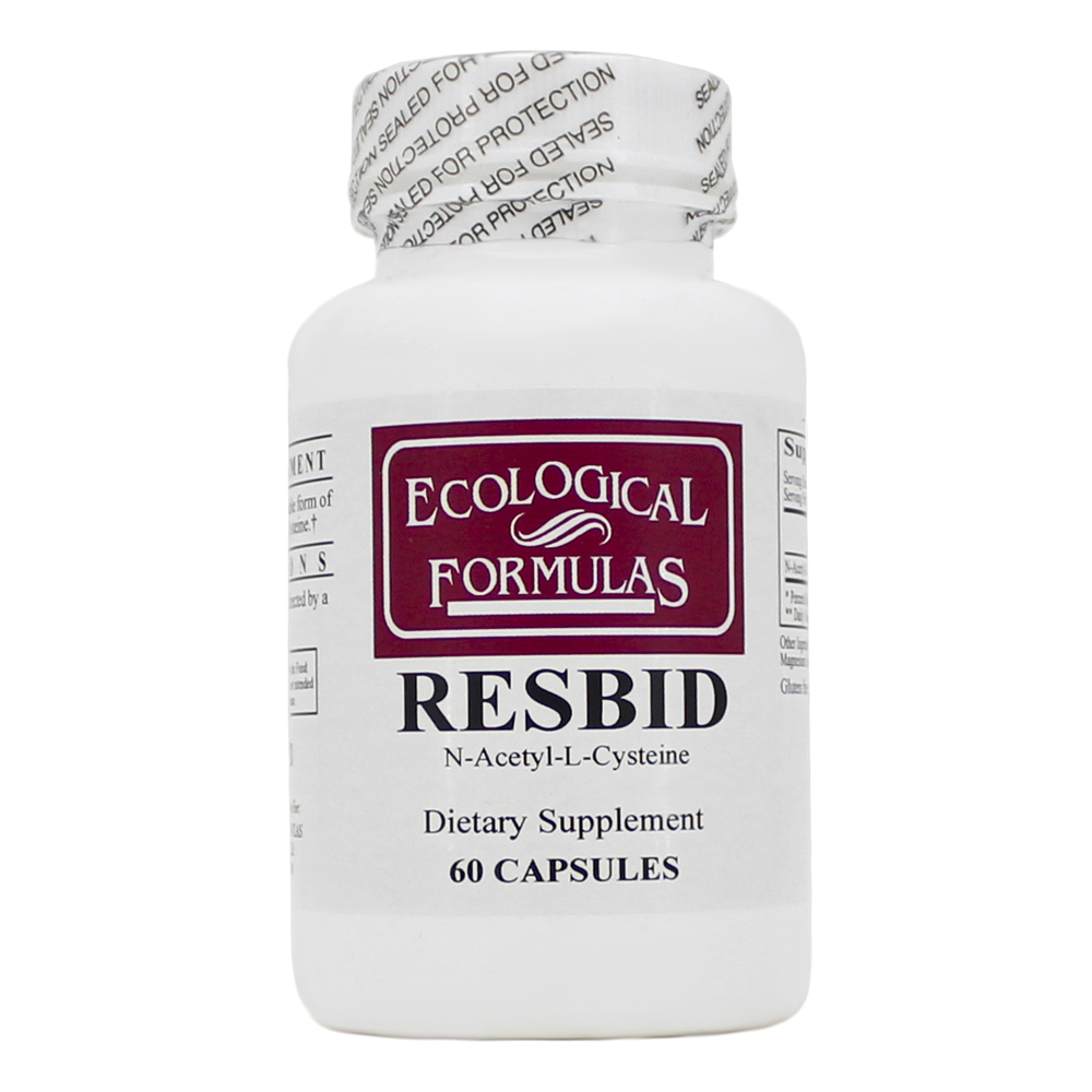 Product image for Resbid (N-AcetylCysteine SR 500mg).