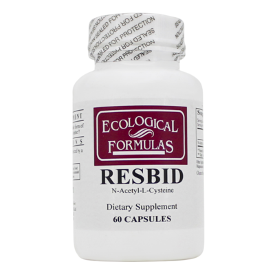 Resbid (N-AcetylCysteine SR 500mg) 60 capsules