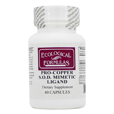 Pro-Copper S.O.D. (60 capsules) Product image for Pro-Copper S.O.D. (60 capsules). Discontinued.