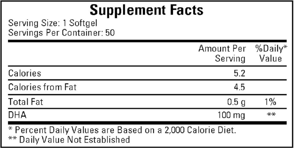 Product image for Neuromins 100mg (DHA).