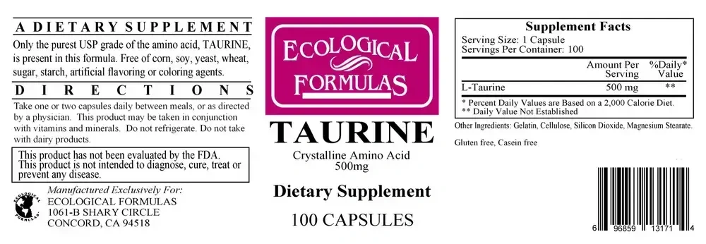 Product image for Taurine.