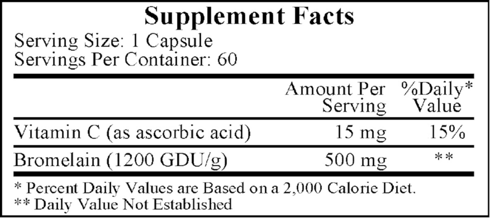 Product image for Inflazyme 500mg.