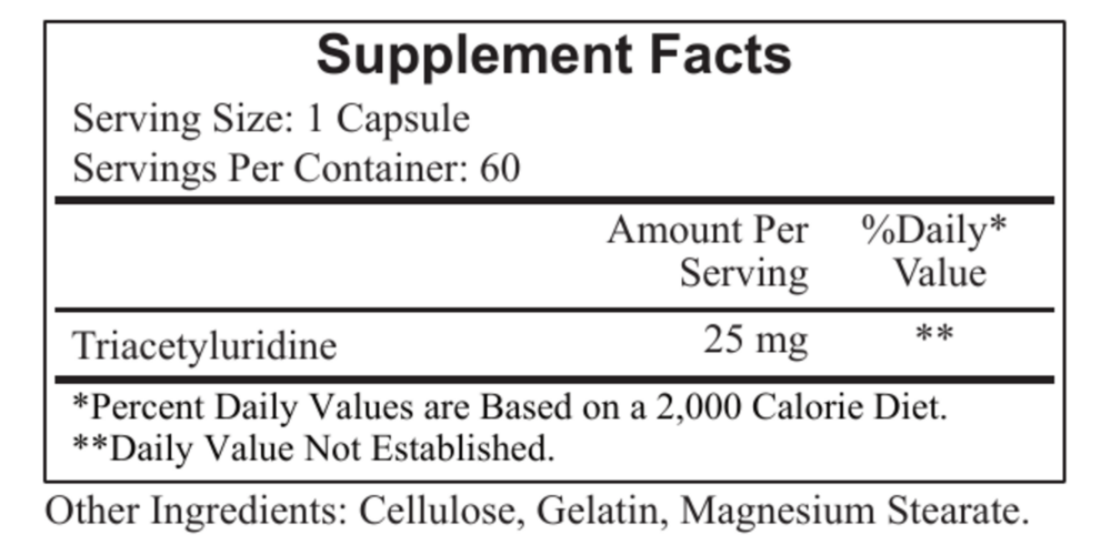 Product image for Uridine Triacetyluridine.