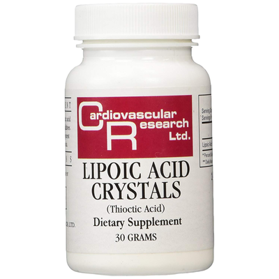 Lipoic Acid Crystals Thioctic Acid 30 Grams