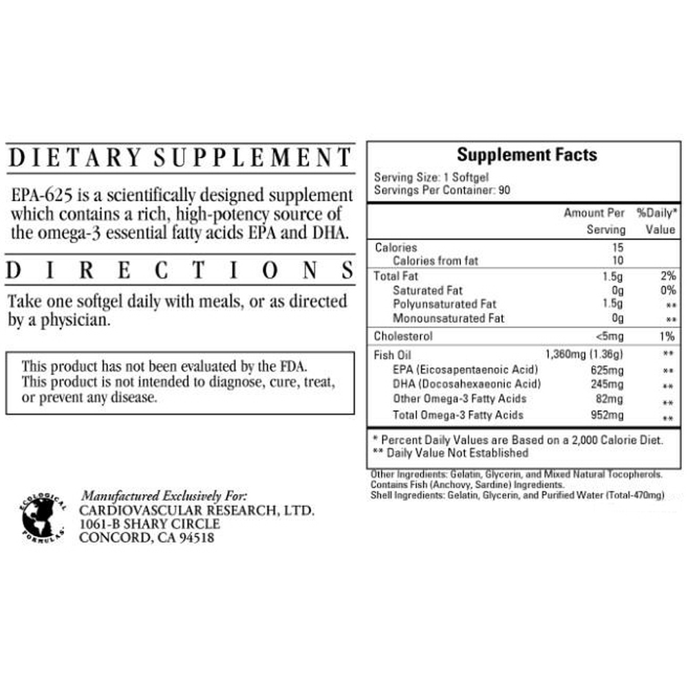 Product image for EPA-625 DHA-245.